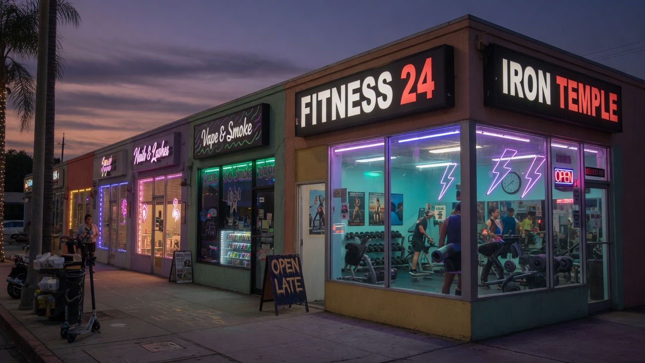 Strip Storefronts